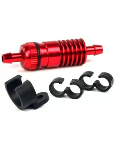 Fuel Filter Set - Red 1/10 - 1/8 Scale Fussion FS-EG014 - Nitro / Glow RC Car