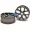 Jantes 10 rayons grises 1/8 Buggy Hobao Hyper 85086