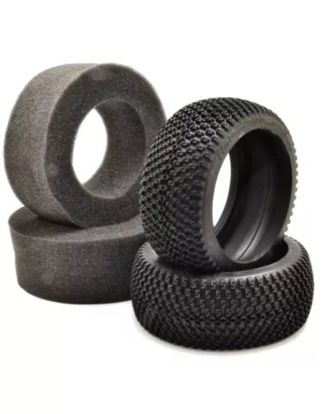 Tires + foam insert pattern "L" 1/8 Buggy Hobao Hyper 90029