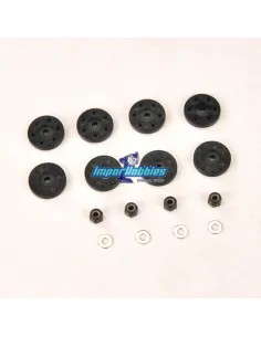 Shock Piston Set Thunder Tiger ER-4 G3 / e-MTA PD07-0025 - Thunder Tiger ER-4 G3 Mini WRC