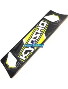 Decoration jaune pour aileron IF491 Kyosho Inferno MP9 / MP10 / MP10T IFD100-YW