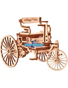 Mechanical 3D Puzzle - First Car - Eco Friendly Plywood Wood Trick WT07