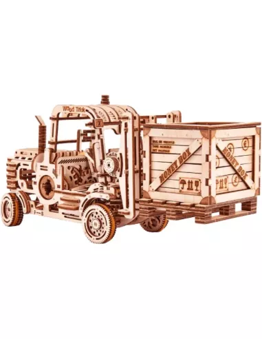 Mechanical 3D Puzzle - Forklift - Eco Friendly Plywood Wood Trick WT17