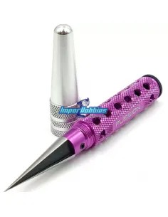 Escariador carrocerías coches rc lexan purpura 0-14mm & tapón Fussion FS-AC090