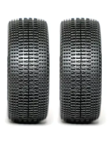 1/8 Buggy nitro - electric rc car tires - Ogo Wind  - Medium - Soft  (2 Units) Only Rubber 2207BMS