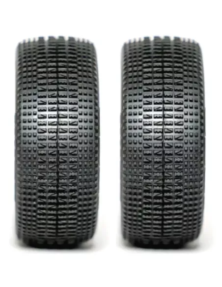 1/8 Buggy nitro - electric rc car tires - Ogo Wind  - Medium - Soft  (2 Units) Only Rubber 2207BMS