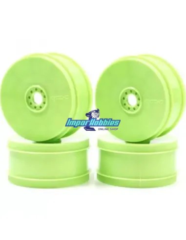 Llantas verdes - Hard 1/8 Buggy (4 Uds.) Kyosho Inferno IFH006KG