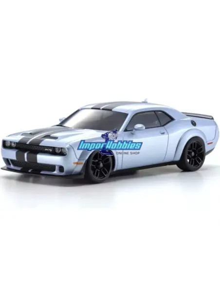 Carrocería pintada 98mm Kyosho Mini-Z AWD Dodge Challenger SRT Hellcat Triple Nickel  MZP451S - Auto Scale Collection