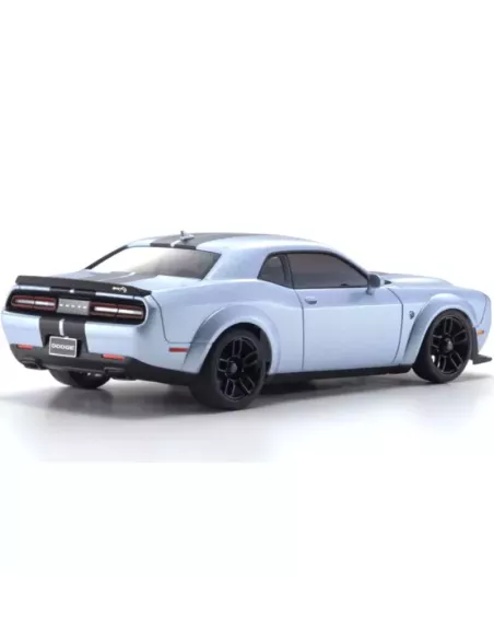 Painted Body 98mm Kyosho Mini-Z AWD Dodge Challenger SRT Hellcat Triple Nickel MZP451S - Auto Scale Collection