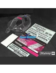 Carrocería transparente lexan pre-cortada Vision Kyosho Inferno MP10 / MP10 TKI2 Nitro Bittydesing VIS-KYOMP10