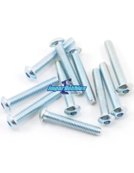 Vis SH M3x18mm - Pas a gauche - Xray XB808 / XB9 / XB8 / GTX8 / XT8 902319