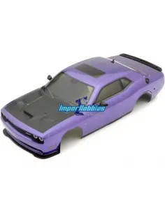 Carrocería pintada y decorada purpura 1/10 200mm Kyosho Dodge Challenger SRT Kyosho FAB701P