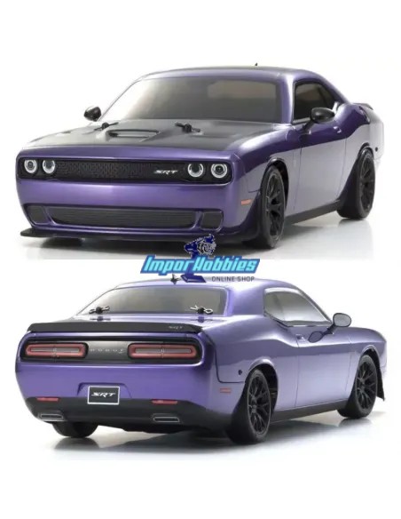 Carrosserie complet purple / violet 1/10 200mm Kyosho Dodge Challenger SRT Kyosho FAB701P