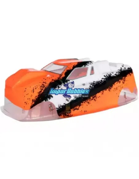 Carrosserie peinte orange Bittydesing Hobbytech BXR MT CA-137