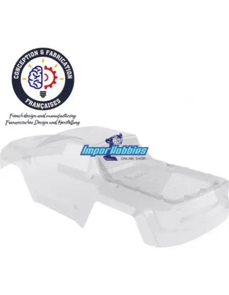 Carrosserie non peinte (lexan 1.0mm) Hobbytech Rogue Terra Brushless et Brushed CA-140.1-FR - Arrma Granite