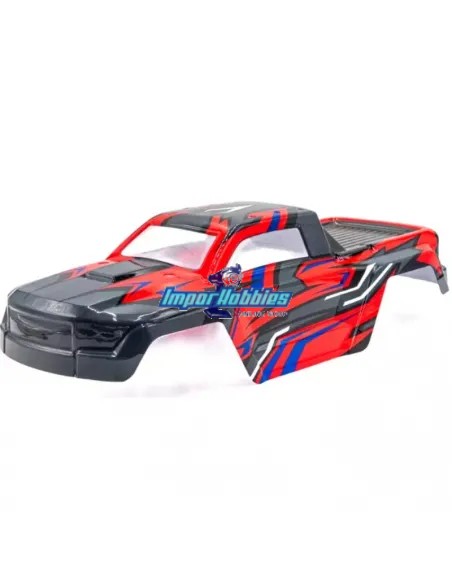 Carrocería pintada y decorada roja Hobbytech Rogue Terra CA-142