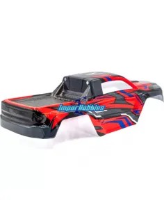 Carrosserie peinte et décorée rouge Hobbytech Rogue Terra CA-142 2