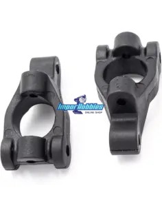 Porta Manguetas delantero (2 Uds.) Hobbytech Rogue Terra Brushed ROG-071