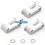 Masselotes aluminium LW Kyosho Inferno MP10 / MP10 TKI2 / MP10T IFW636