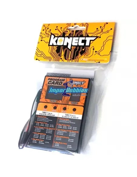 Tarjeta / Carta de programación general LED variadores y combos Hobbytech Konect KN-PROGRAMCARD
