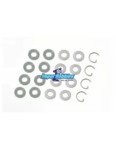 Kit joint d'amortisseur Big Bore Hobbytech STR8 / Spirit / EP X2 / NXT HT585008 - Hobbytech STR8 DeLuxe & STR8 EVO RTR - Pièces 