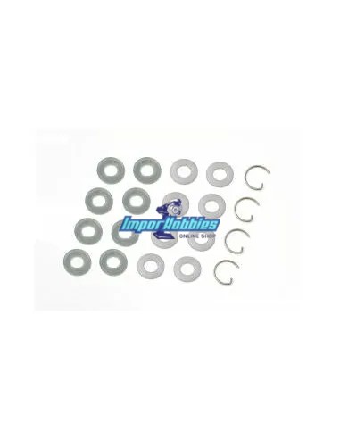 Kit joint d'amortisseur Big Bore Hobbytech STR8 / Spirit / EP X2 / NXT HT585008 - Hobbytech STR8 DeLuxe & STR8 EVO RTR - Pièces 