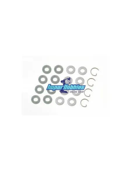 Kit joint d'amortisseur Big Bore Hobbytech STR8 / Spirit / EP X2 / NXT HT585008 - Hobbytech STR8 DeLuxe & STR8 EVO RTR - Pièces 