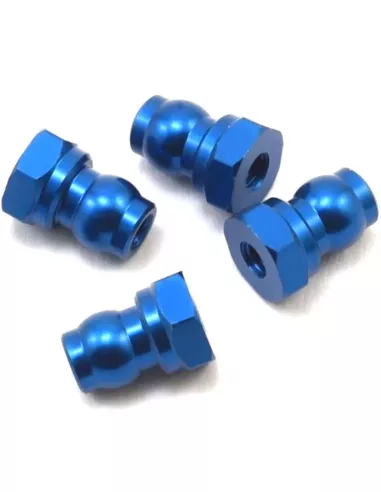 Aluminum Shock Bushings - 10mm (4 U.) Team Associated B6.1 / B6.2 / SC6.1 AS91815 - Team Associated B6.1 & B6.1D - Spare Parts &