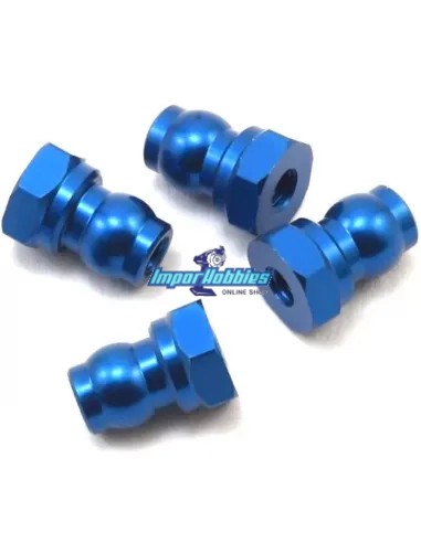 Soporte superior de amortiguador 10mm (4 Uds.) Team Associated B6.1 / B6.2 / SC6.1 AS91815 - Team Associated B6.1 & B6.1D - Repu