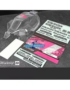 Carrocería transparente pre-cortada Vision Kyosho Inferno MP10e / MP10e TKI2 Eléctrico Bittydesing VIS-KYOMP10E