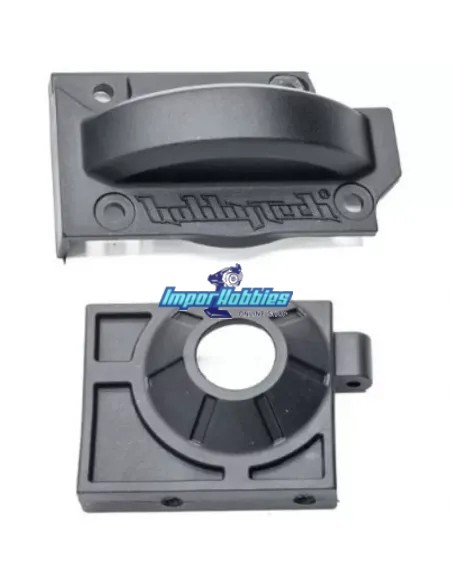 Soporte y cubierta de diferencial central Hobbytech BXR S2 REV-BX039