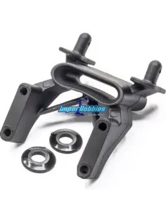 Soporte de aleron monobloc Hobbytech BXR S2 REV-BX036