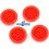 Membranas de amortiguador - Medium Xray XB8 / GTX / XT8 358087-M