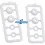 Casquillos de amortiguador POM - Derlin Xray XB8 / GTX / XT8 358018