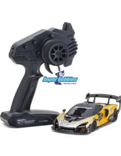 Mini Coche RC 1/28 Kyosho Mini-Z RWD McLaren Senna GTR Naranja ReadySet 32340OR