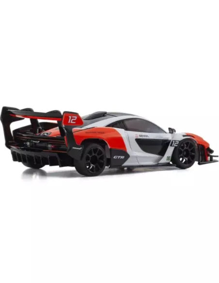 Kyosho Mini-Z RWD Sports W-MM McLaren Senna GTR Red / White KT531P 2.4ghz ReadySet 32340WR - 1/28 Mini RC Car