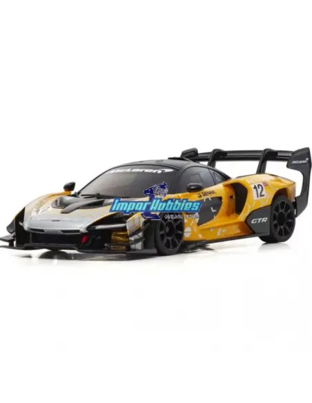 Mini Voiture RC 1/28 Kyosho Mini-Z RWD McLaren Senna GTR Orange ReadySet 32340OR