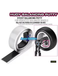 Pasta / Masilla equilibradora de ruedas para coches rc 85gr. Hudy 105590 2