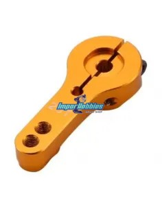 Brazo / Horn de dirección dorado 25T Futaba-Savox-Power HD-JX Servo Fussion FS-WH17G