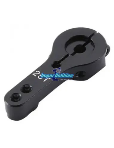 Brazo / Horn de dirección negro 25T Futaba-Savox-Power HD-JX Servo Fussion FS-WH17BK