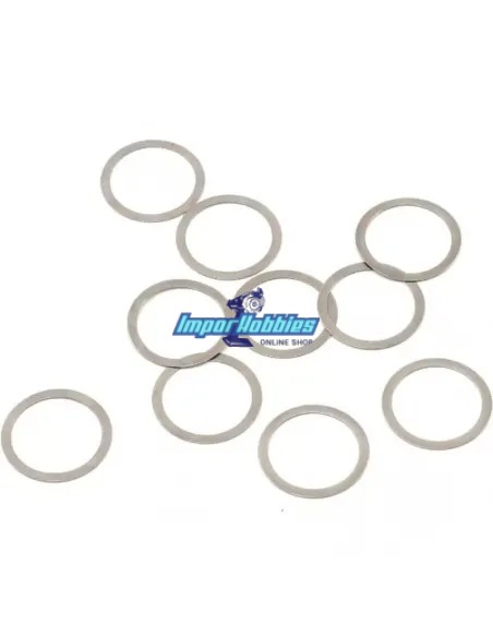 Rondelles de calage pour differentiel voiture rc 13x16x0.1mm (10 U.) Fussion FS-WA021-01
