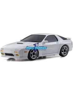 Autoscale - Die-Cast - Painted Body 90mm Kyosho Mini-Z Mazda Savanna RX-7 FC3S - White MZP464W