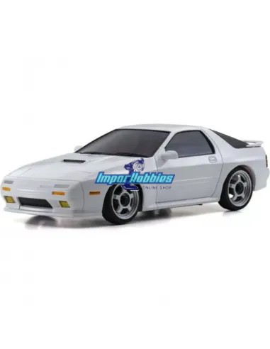 Carrosserie peinte 90mm Autoscale - Die-Cast Kyosho Mini-Z Mazda Savanna RX-7 FC3S Blanc MZP464W