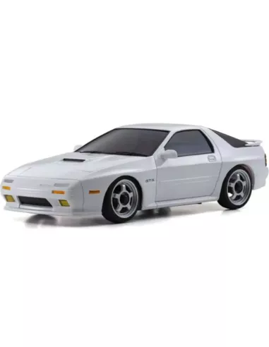 Autoscale - Die-Cast - Painted Body 90mm Kyosho Mini-Z Mazda Savanna RX-7 FC3S - White MZP464W