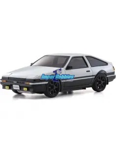 Carrocería para pintar 90mm + llantas Kyosho Mini-Z AWD Toyota Trueno AE86 MZN214 - Carrocerías para pintar - Blanca 2