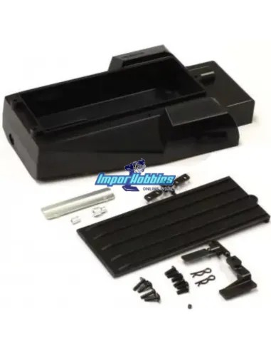 Caja de radio negra Kyosho Scorpion /...