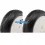 Ruedas delanteras completas multi taco pegadas en llanta blanca 1/10 Buggy Hobbytech Survolt / Revolt / BXR S1 - S2 HT-427