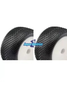 Ruedas traseras multi / mini taco 1/10 Buggy (2 Uds.) Hobbytech Survolt / Revolt / BXR S1 - S2 HT-428