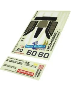 Decal Sheet - Kyosho Ultima SB Dirt Master UMD52