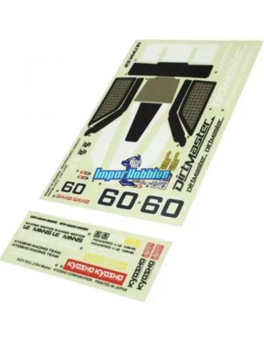 Adhesivos de carrocería Kyosho Ultima SB Dirt Master UMD52